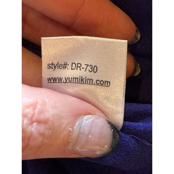 Yumi Kim Dress Women Large Silk Floral Summer Lovin Mulberry Orchard Lace Up - Picture 10 of 11